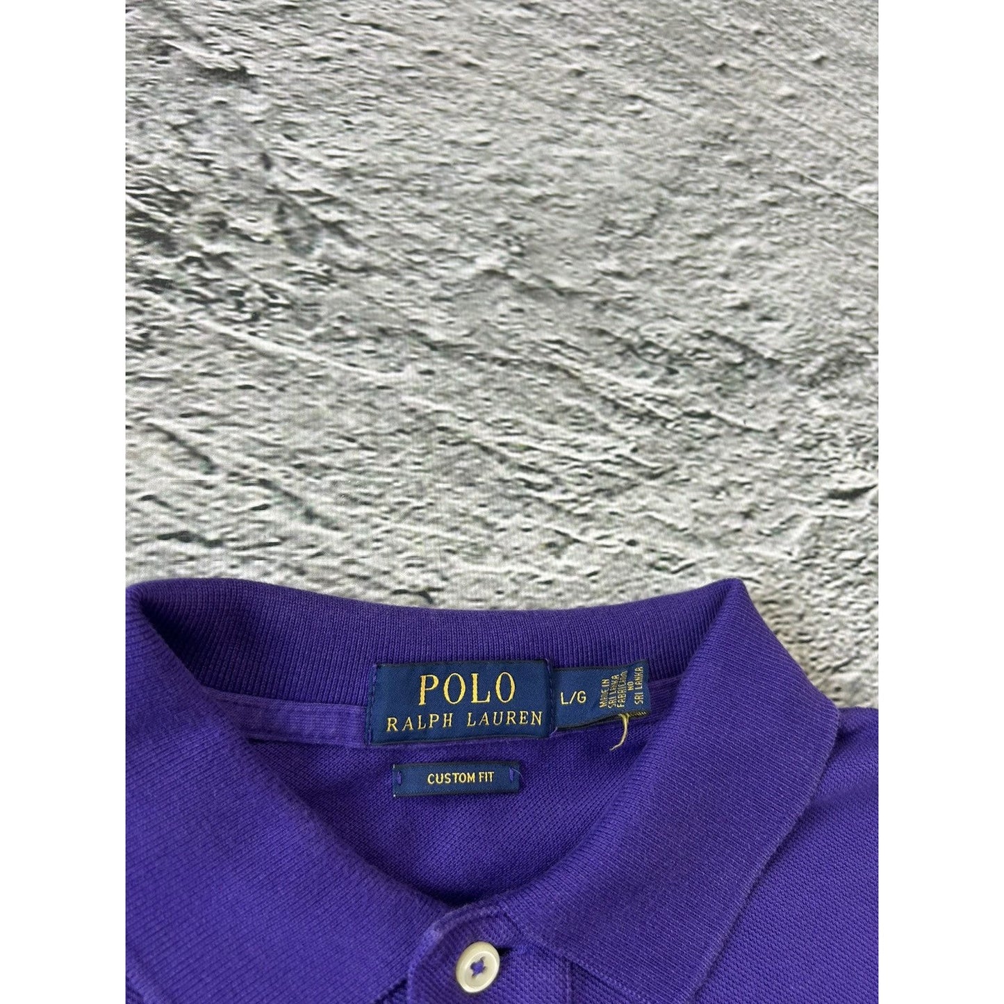 Chief Keef Polo Ralph Lauren longsleeve purple big pony