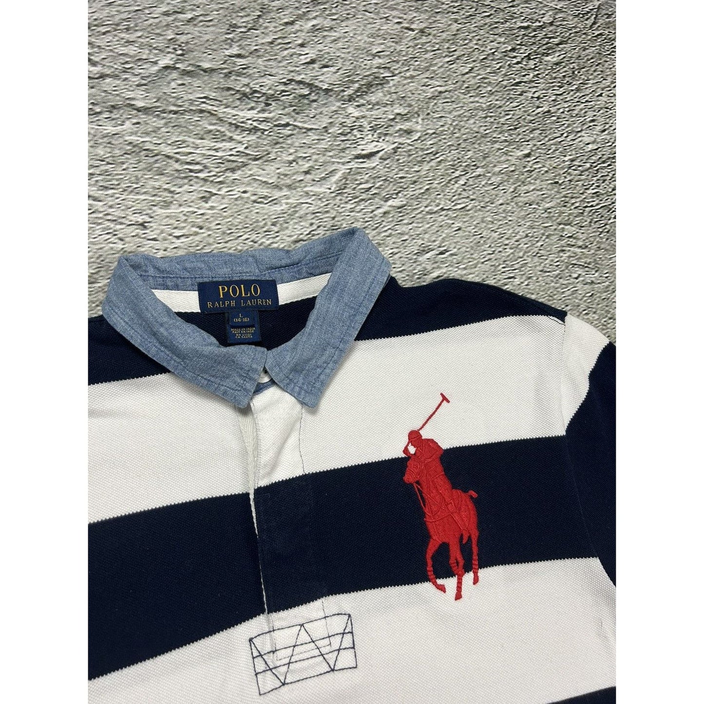 Polo Ralph Lauren USA Polo T-shirt Chief Keef vintage flag