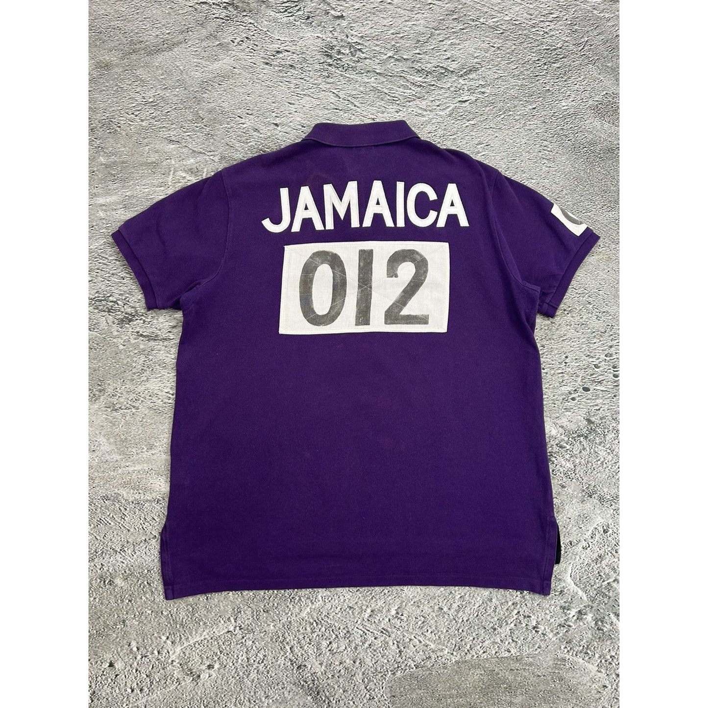 Chief Keef Polo Jamaica Ralph Lauren vintage purple T-shirt