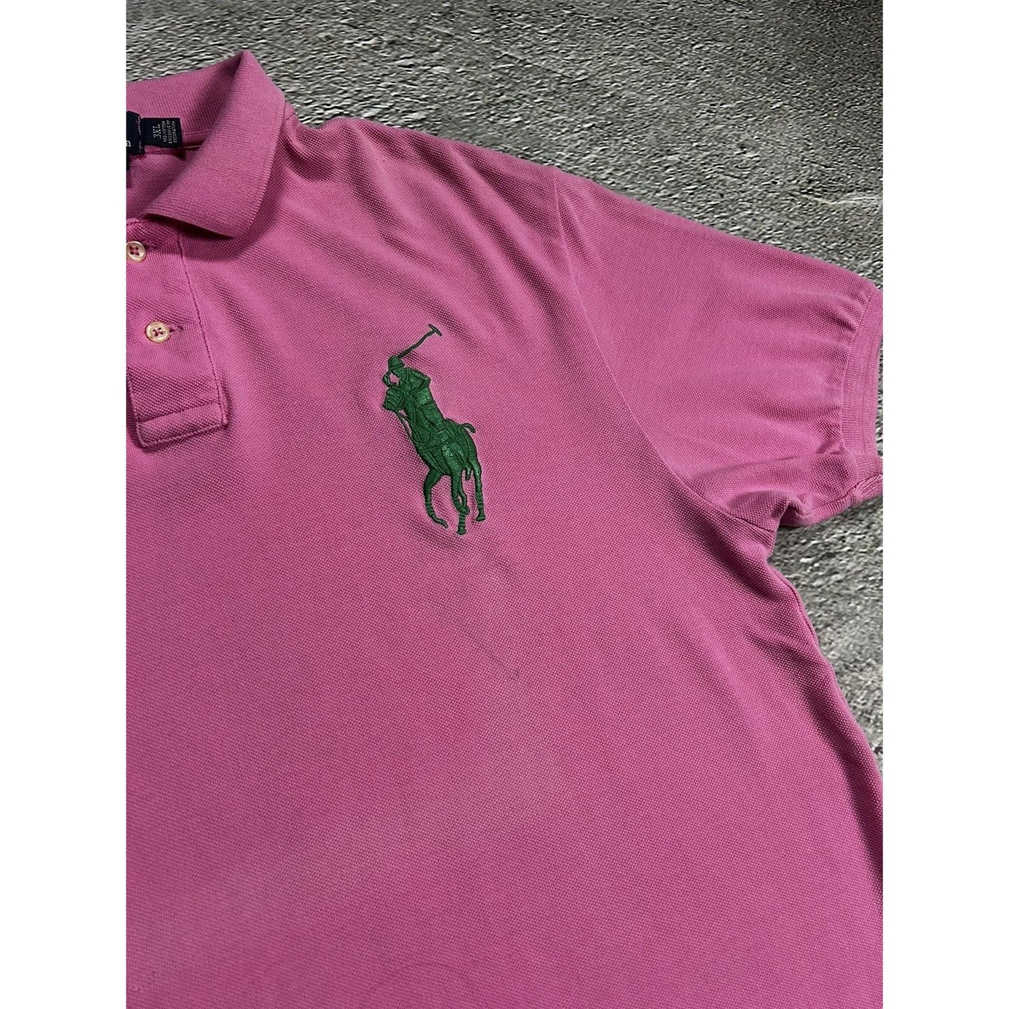 Polo Ralph Lauren vintage pink polo T-shirt big pony