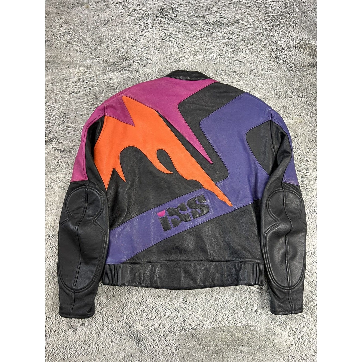 IXS Racing Leather Jacket vintage Y2K motorcycle