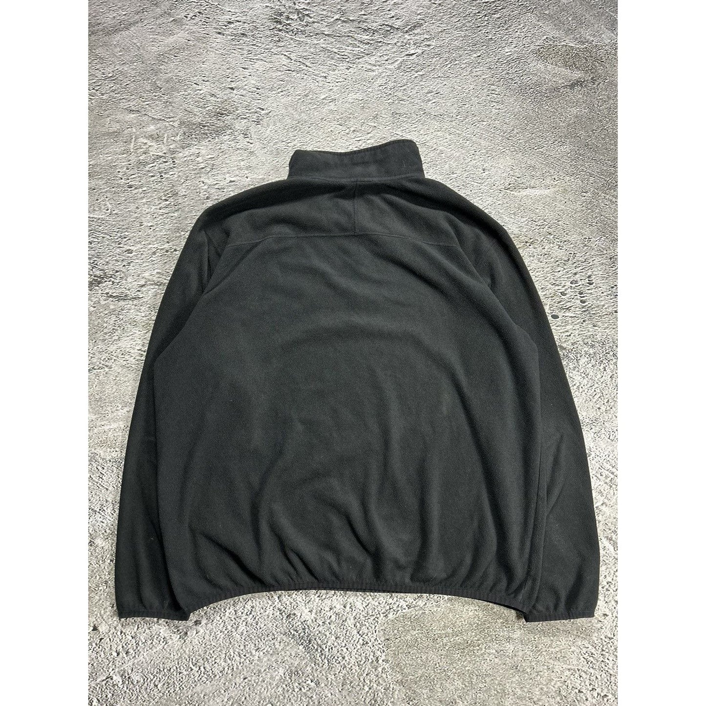 The North Face fleece halfzip black vintage gorpcore