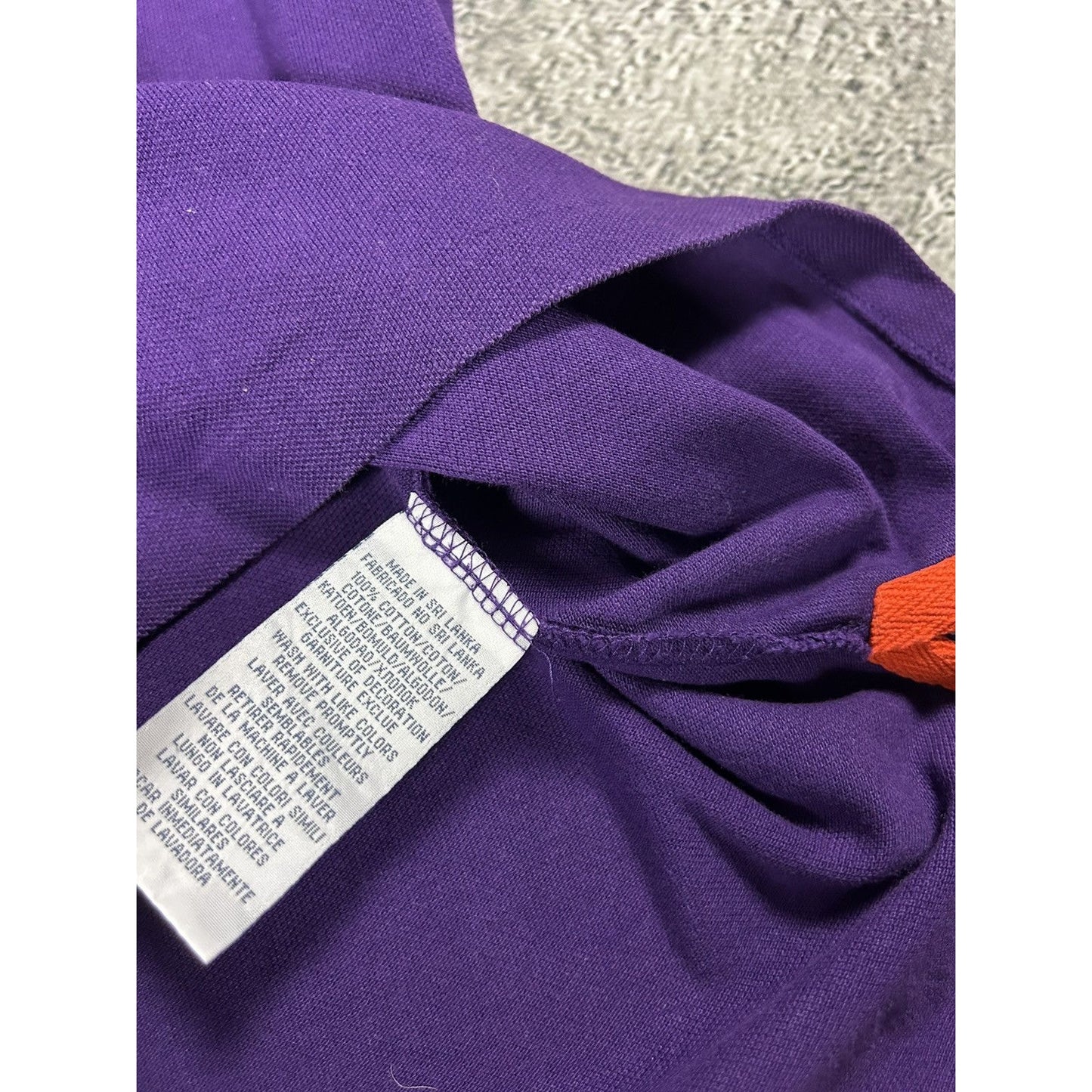 Chief Keef Polo Ralph Lauren vintage purple T-shirt Y2K