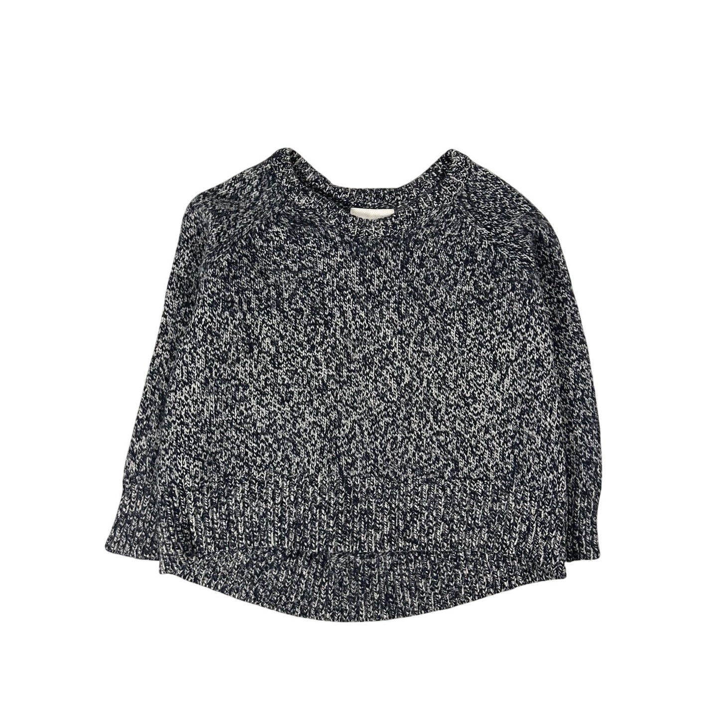 Acne sweater Ruth Twister Paw11 black grey knit