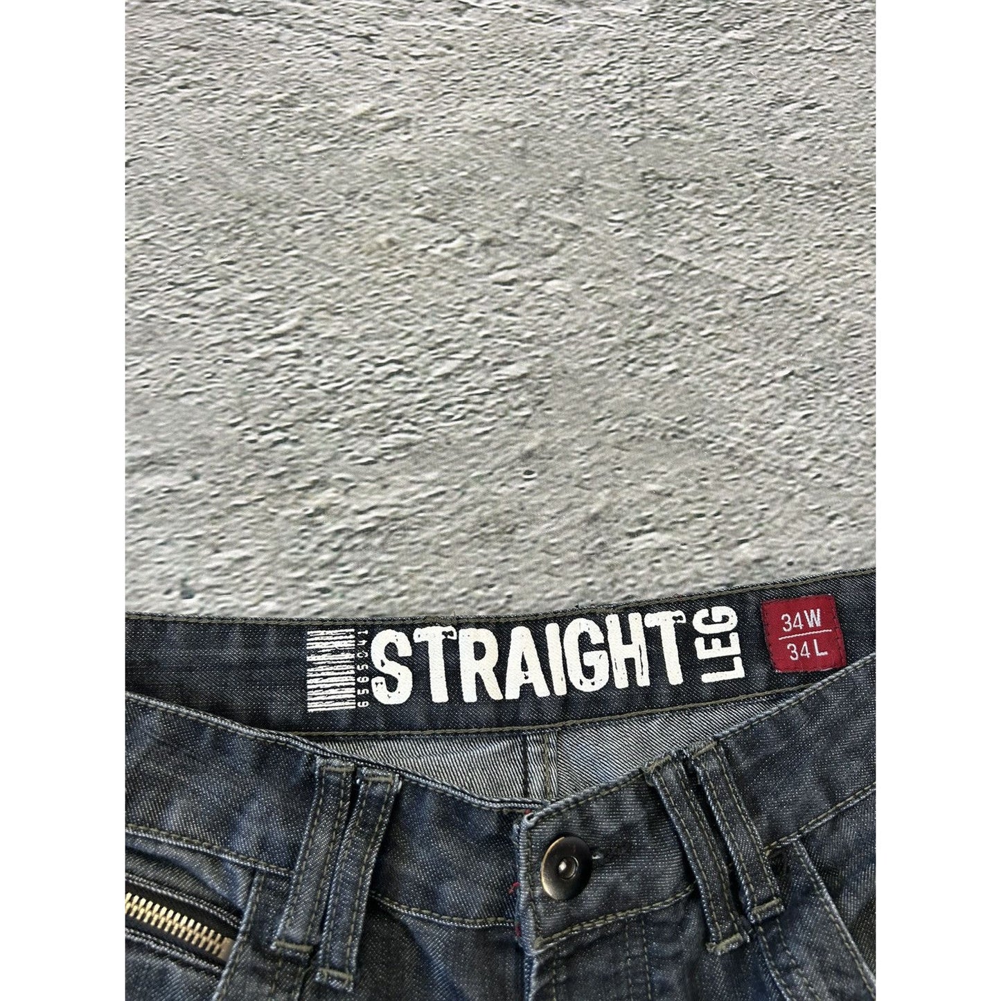Y2K baggy jeans vintage black