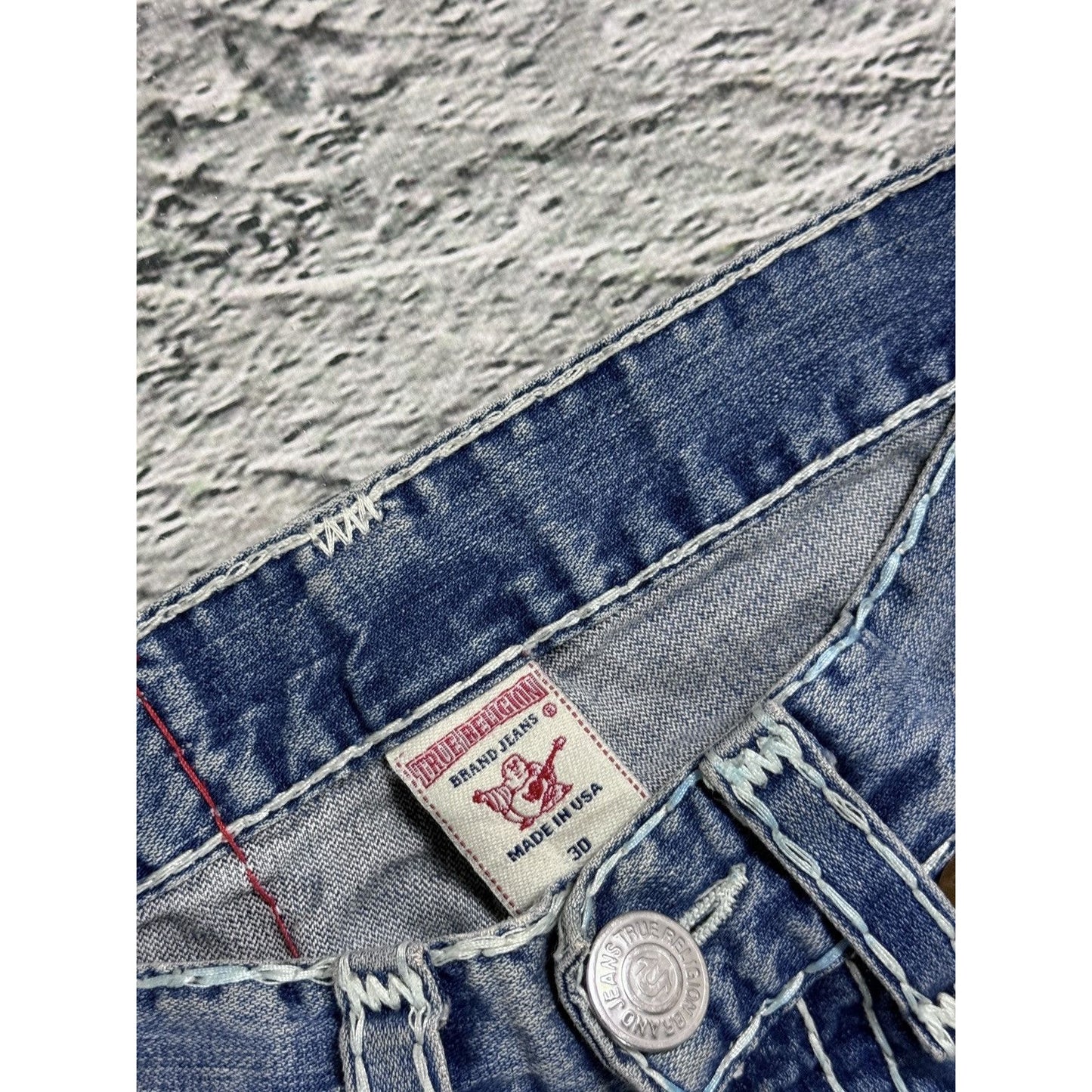 True Religion jeans vintage Bobby Super T denim straight