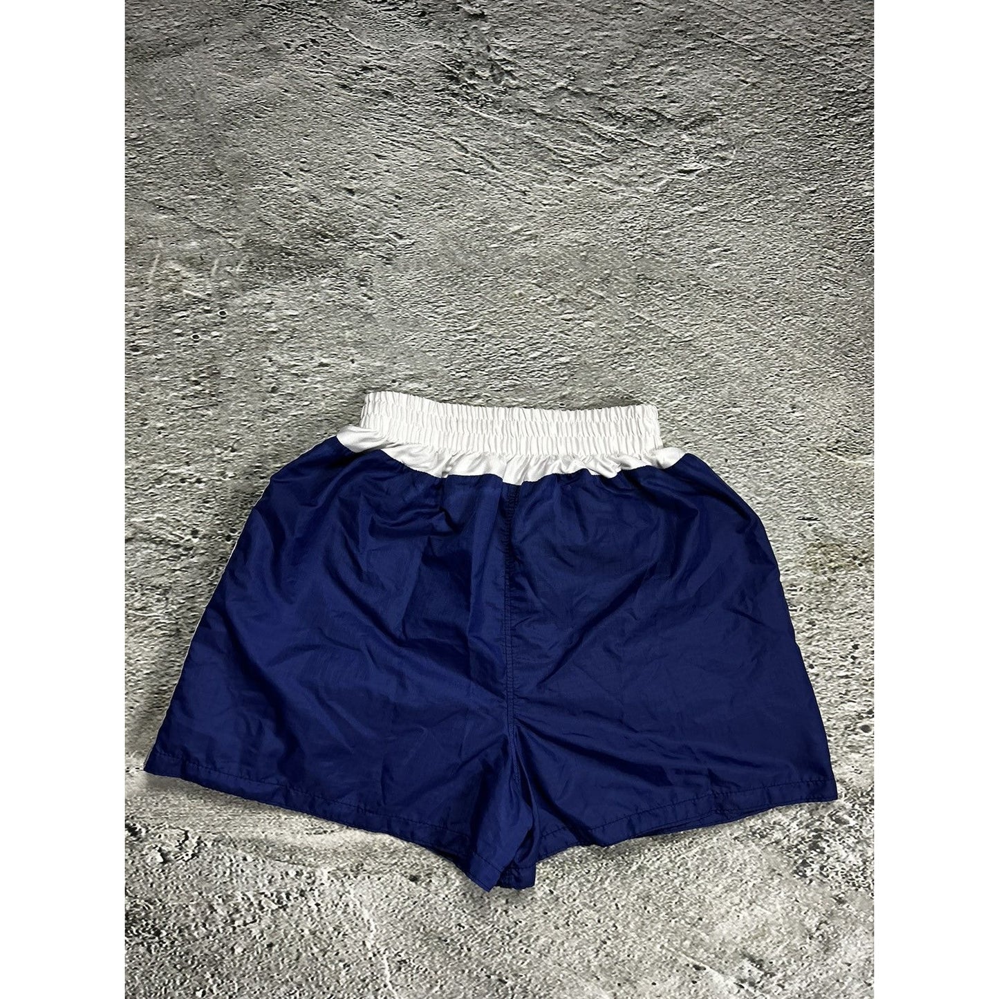Vintage Muay Thai Boxing shorts navy Y2K big logo
