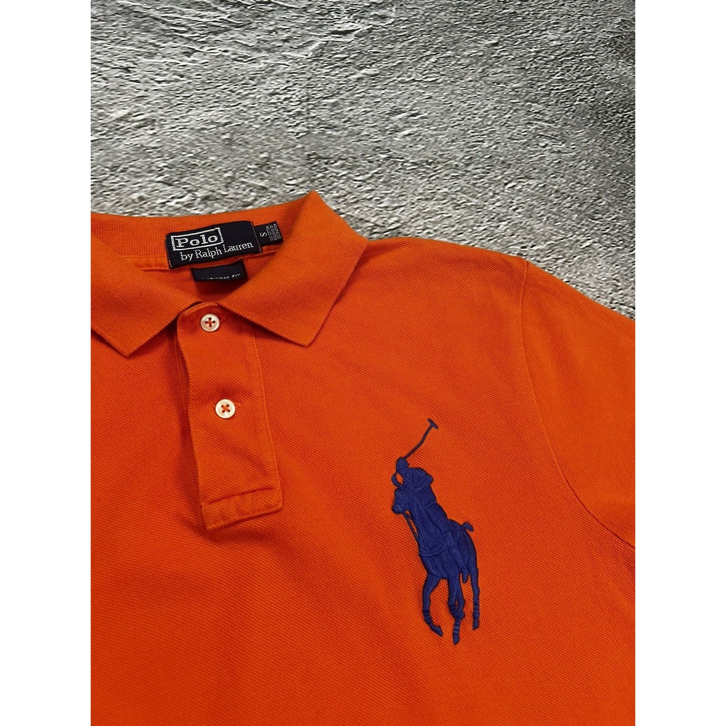Chief Keef Polo Ralph Lauren orange big pony polo T-shirt