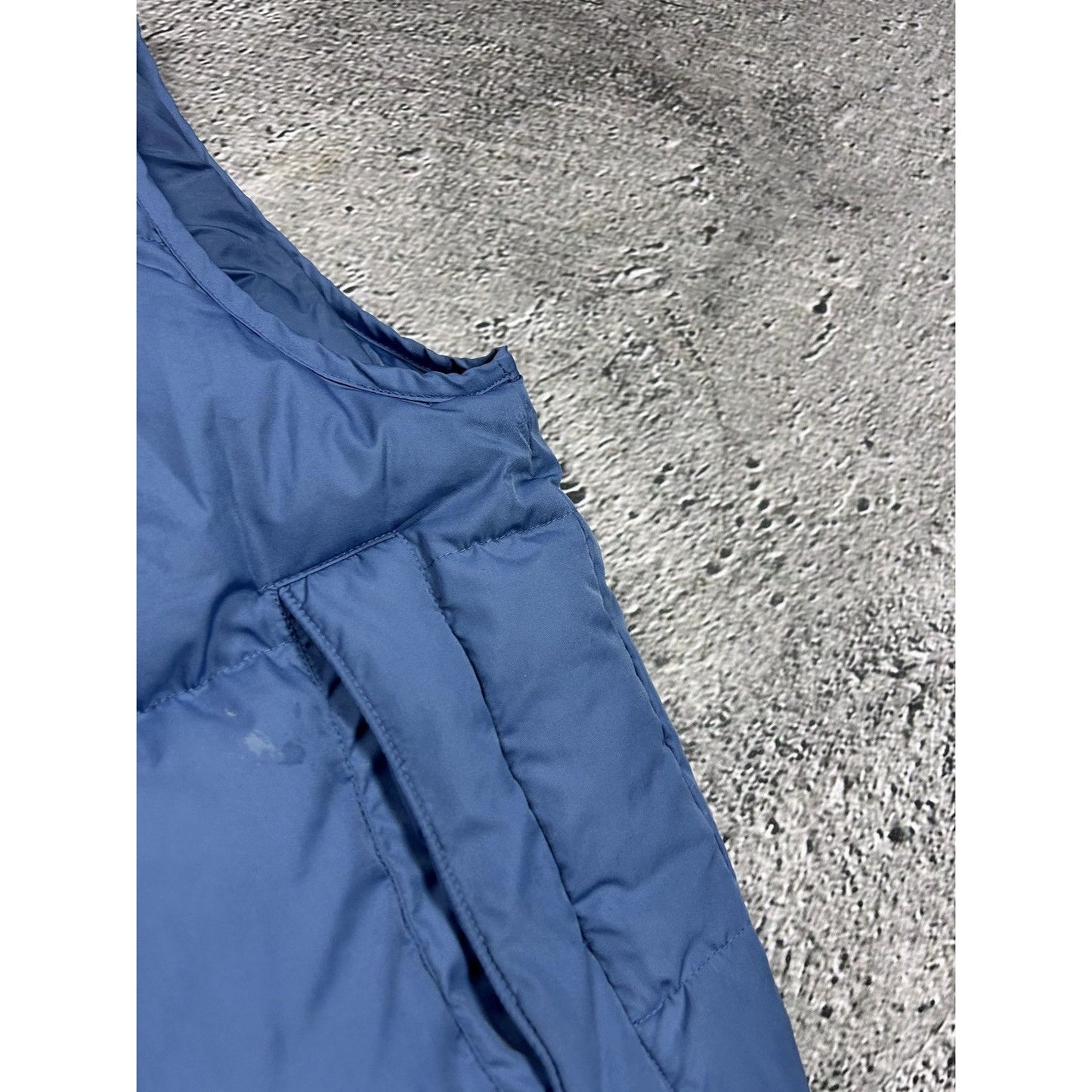 Nike vintage blue puffer vest small swoosh 2000s