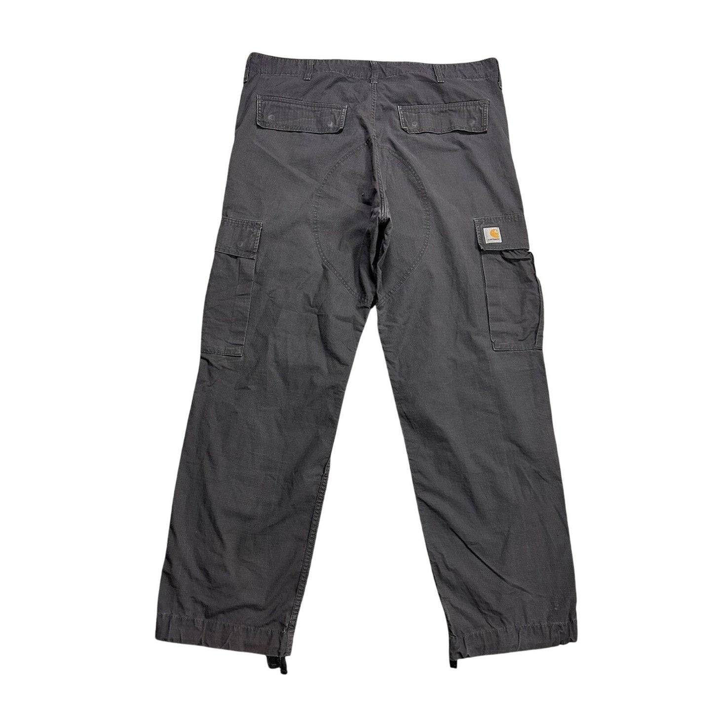 Carhartt vintage cargo pants grey workwear regular baggy