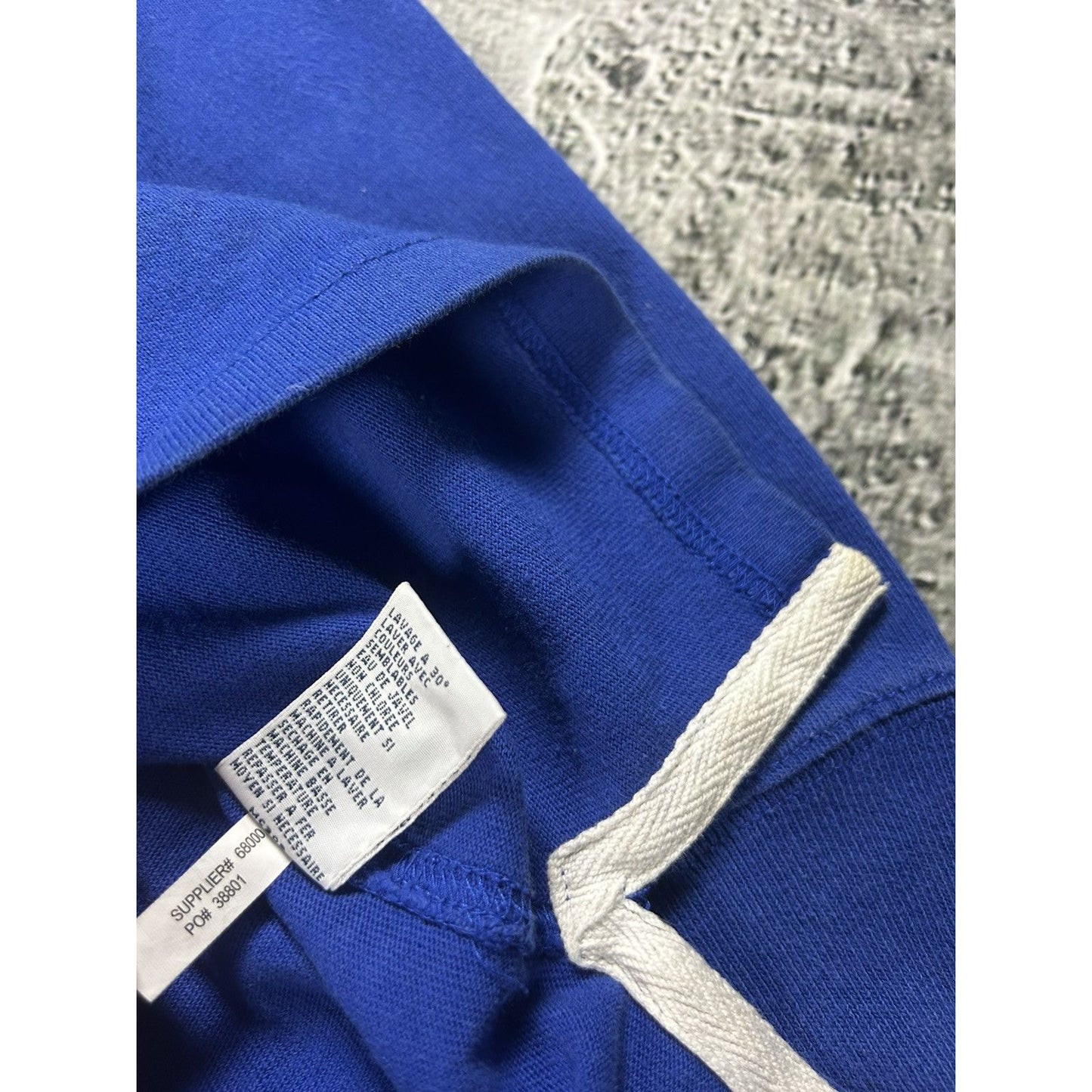 Chief Keef Polo Ralph Lauren longsleeve polo blue big pony