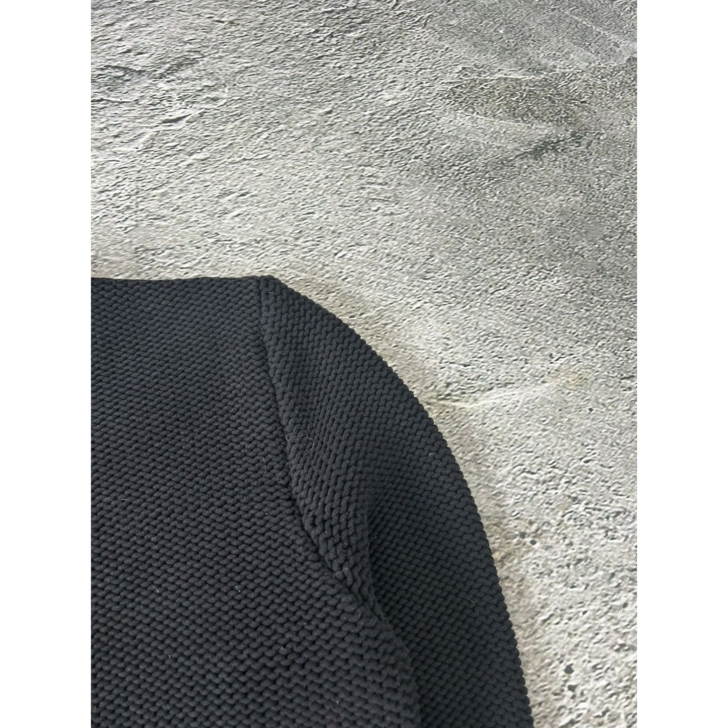 Acne Studios sweater thick knit black bill o reverse pss15