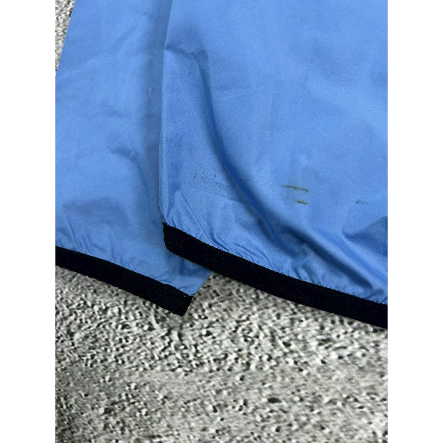 Nike track jacket nylon baby blue vintage Y2K halfzip