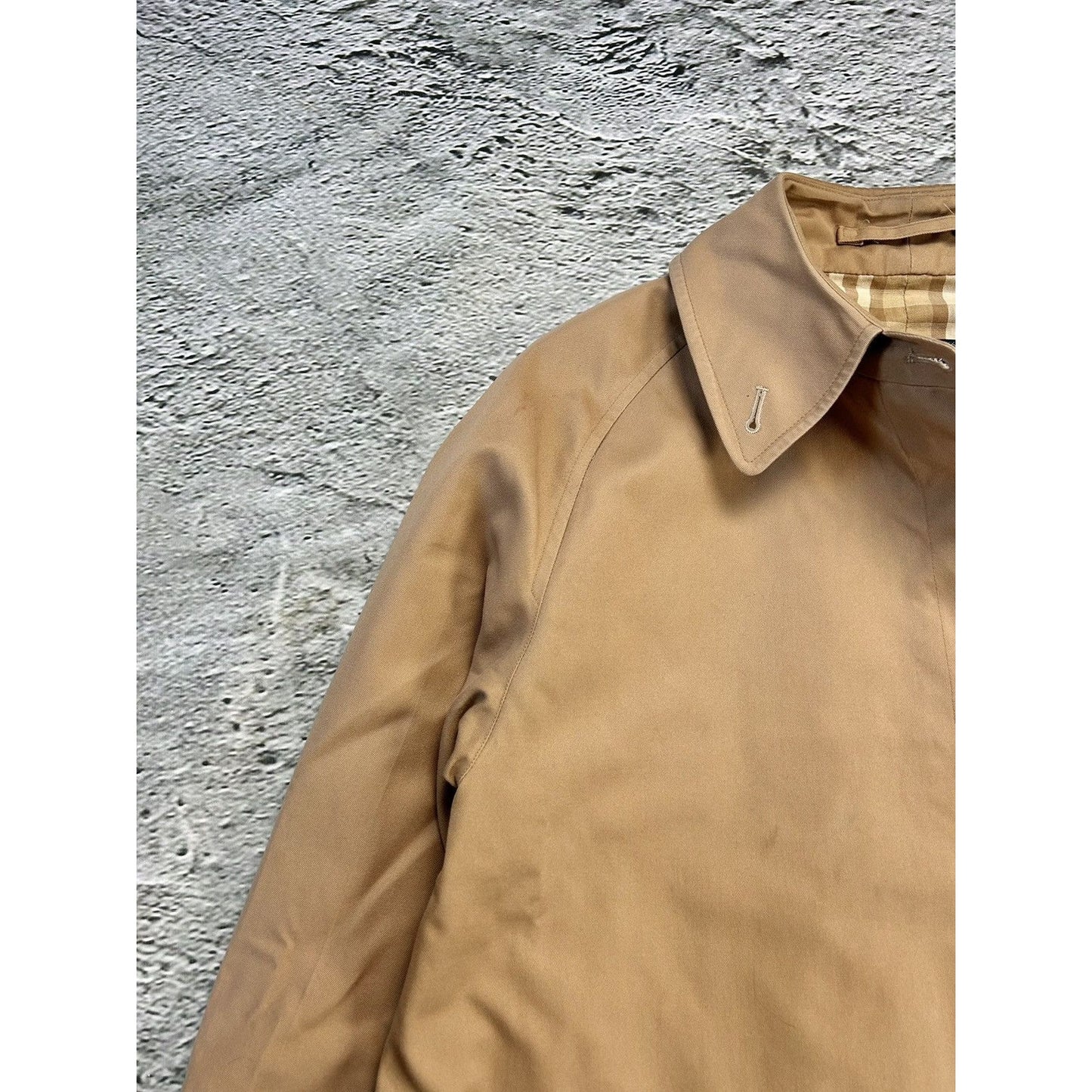 Burberrys coat trench beige vintage