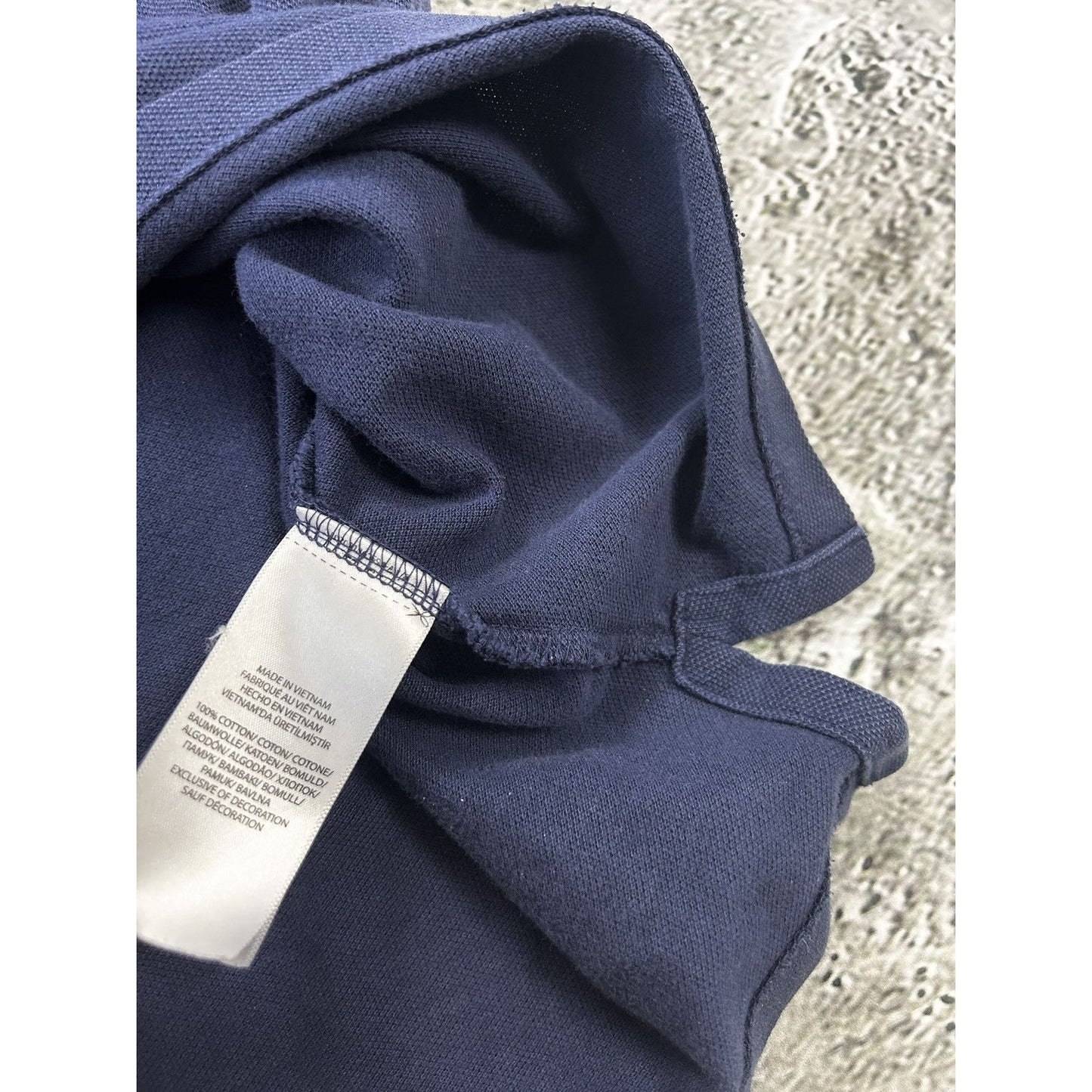 Chief Keef Polo Ralph Lauren vintage navy big pony T-shirt