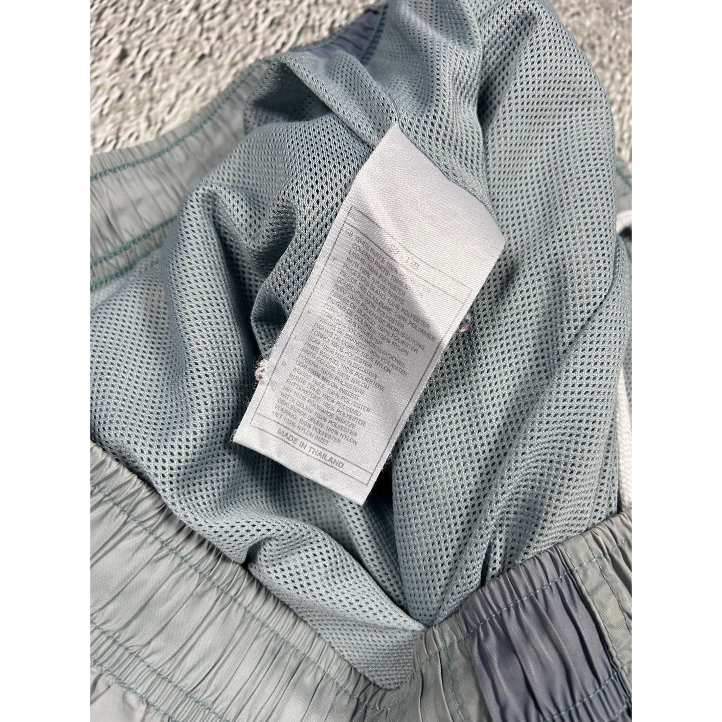 Nike track pants vintage 90s hex logo grey blue