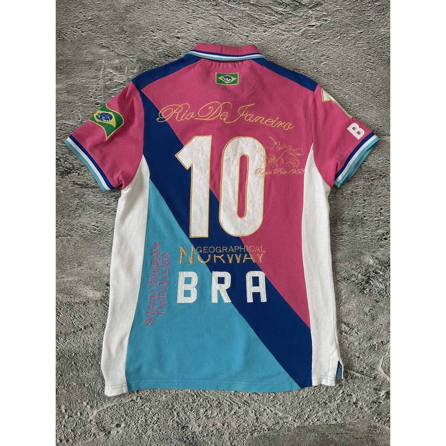 Chief Keef Polo vintage Brazil pink Geografical Norway