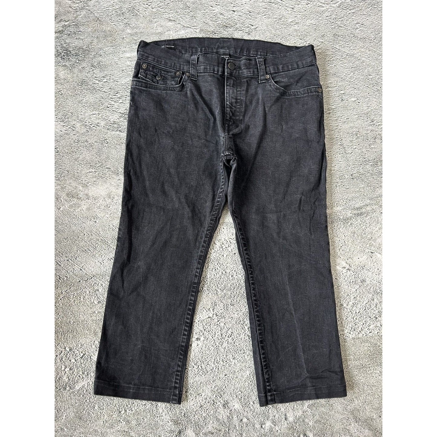True Religion vintage black jeans denim pants Y2K Ricky