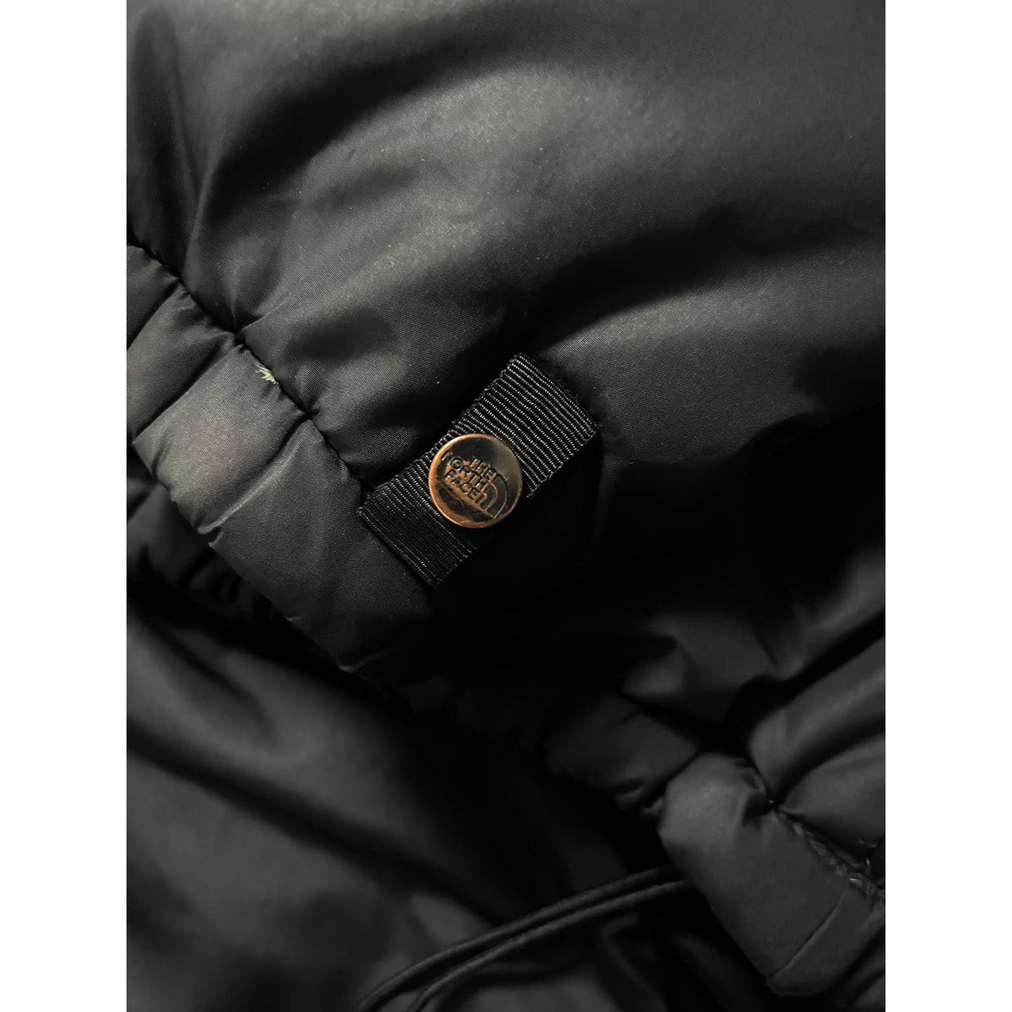 The North Face nuptse 550 black Asian