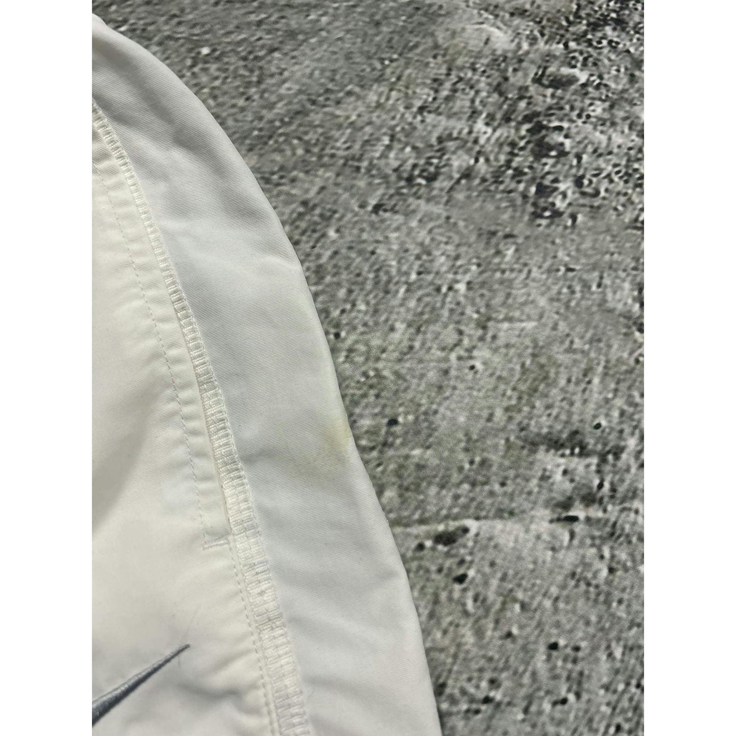 Nike vintage white shorts small swoosh 2000s