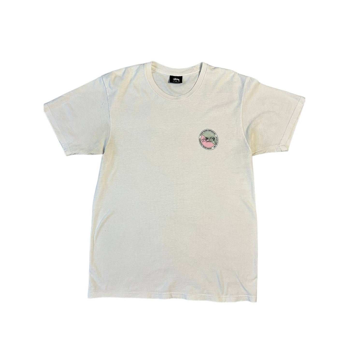 Stussy t-shirt white big logo