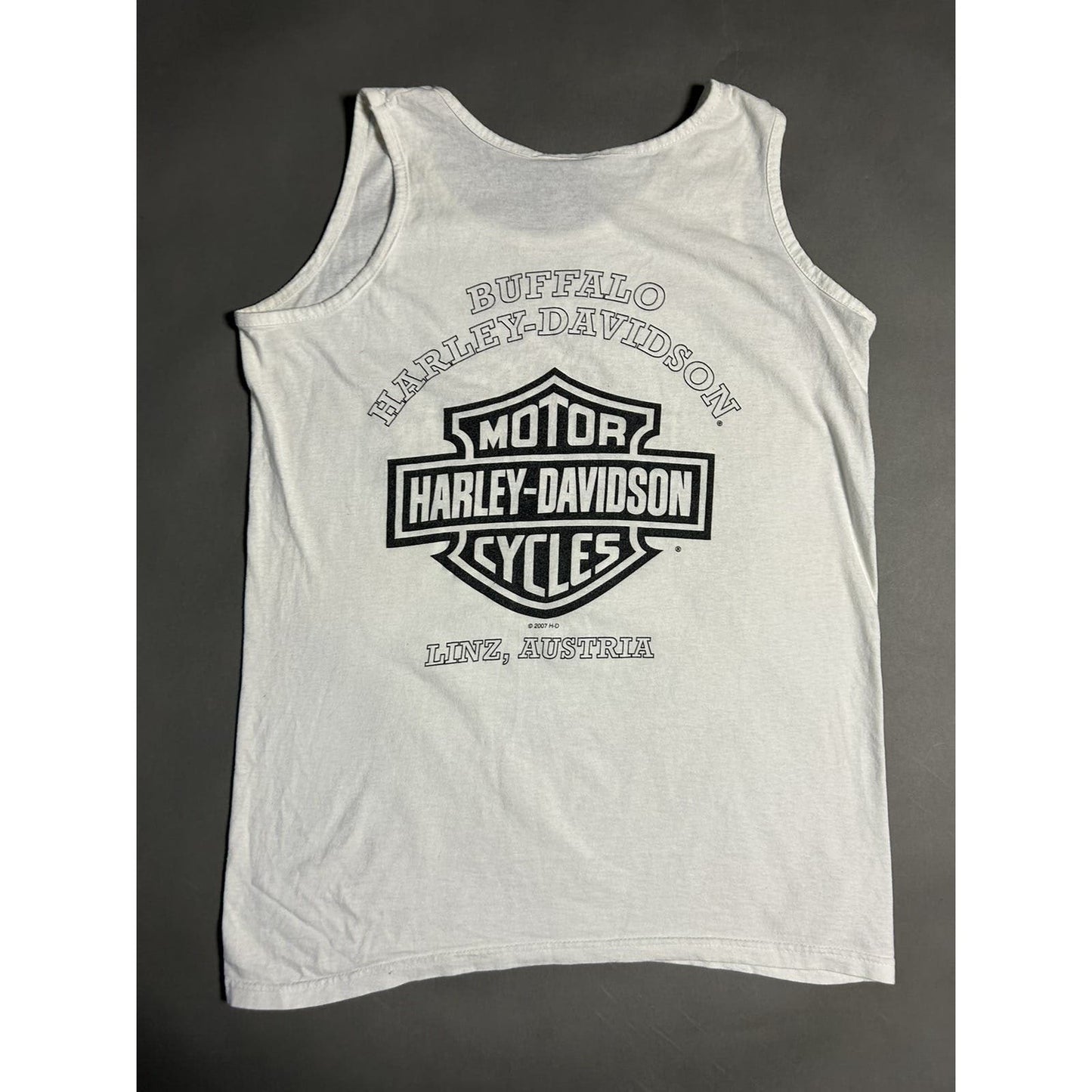 Harley Davidson vintage tank top big logo
