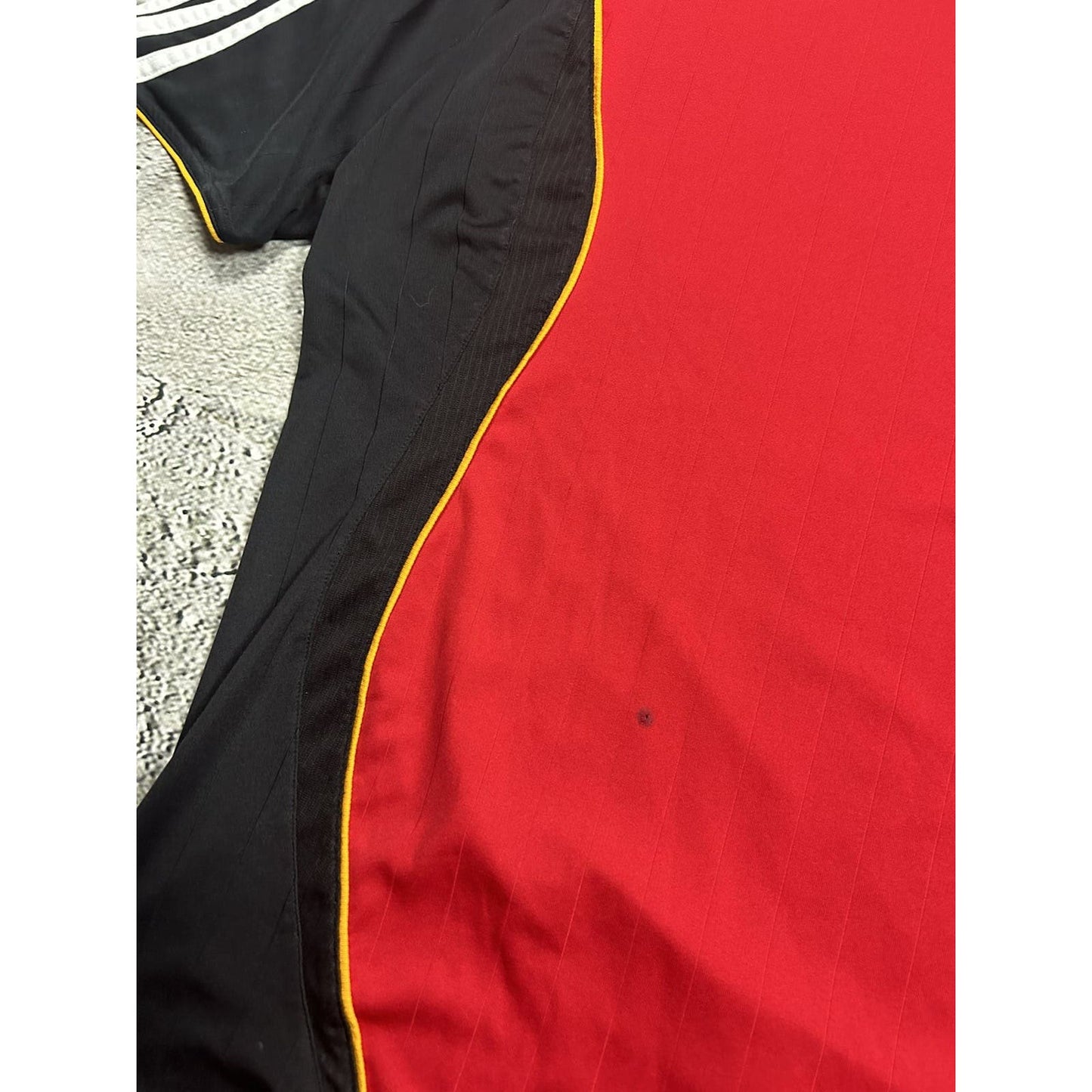 Adidas Germany 2005 2007 vintage jersey away red black