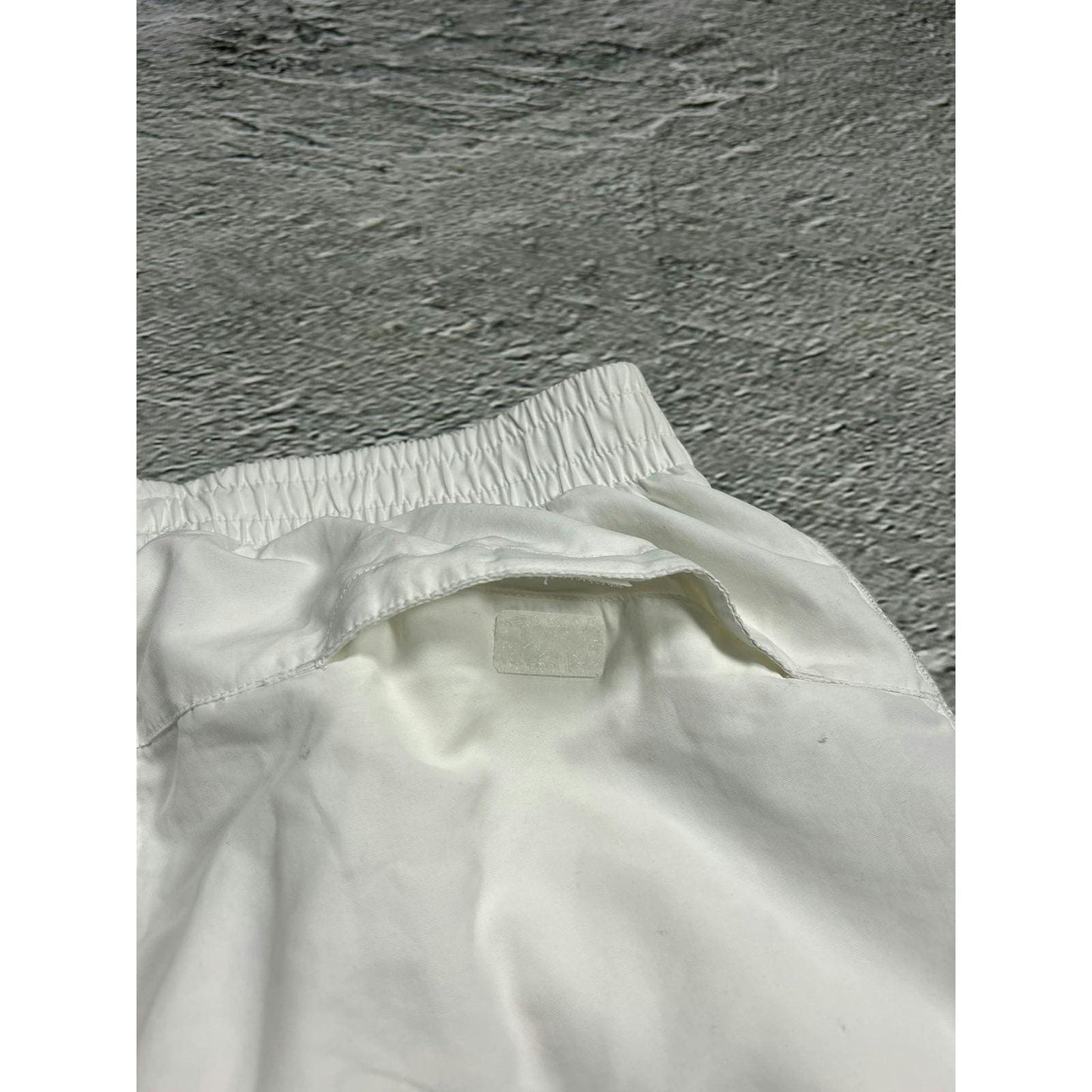 Nike vintage white shorts small swoosh 2000s