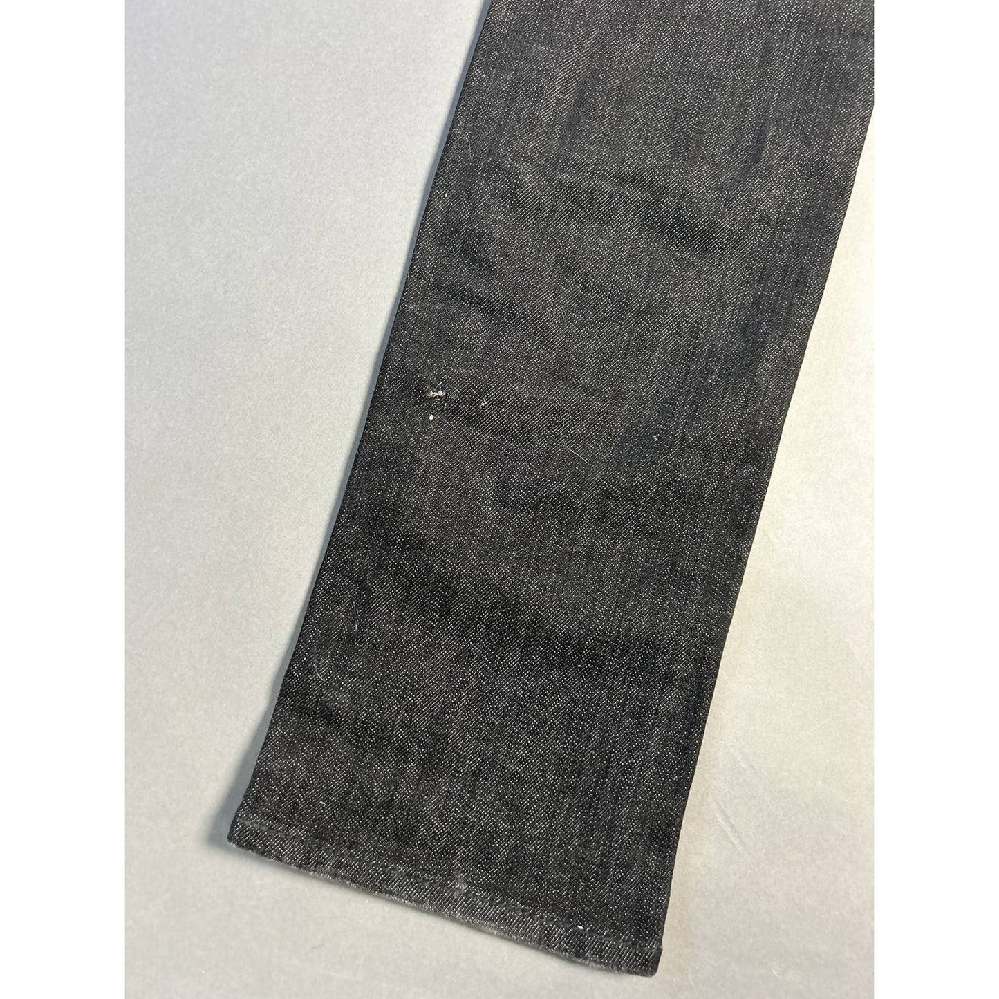 Evisu EU ED vintage black jeans raw denim jeans black seagulls