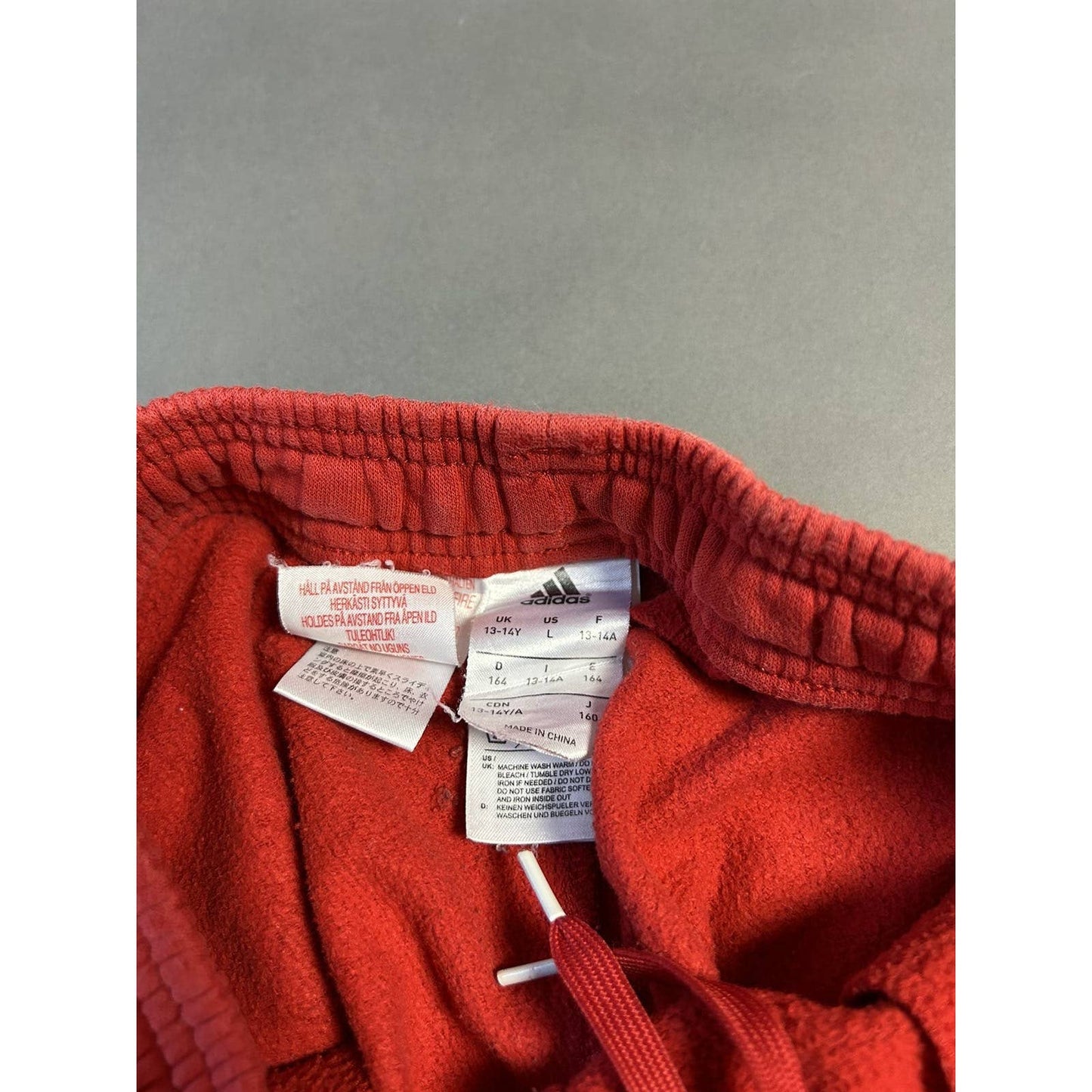 Adidas Bayern Munich red sweatpants