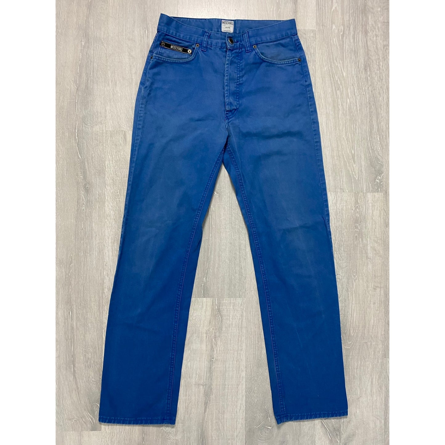 Moschino jeans vintage blue denim pants