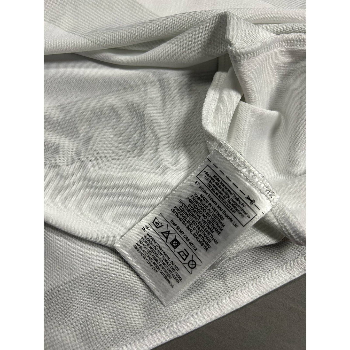 Schalke 04 vintage Adidas Jersey Gazprom white