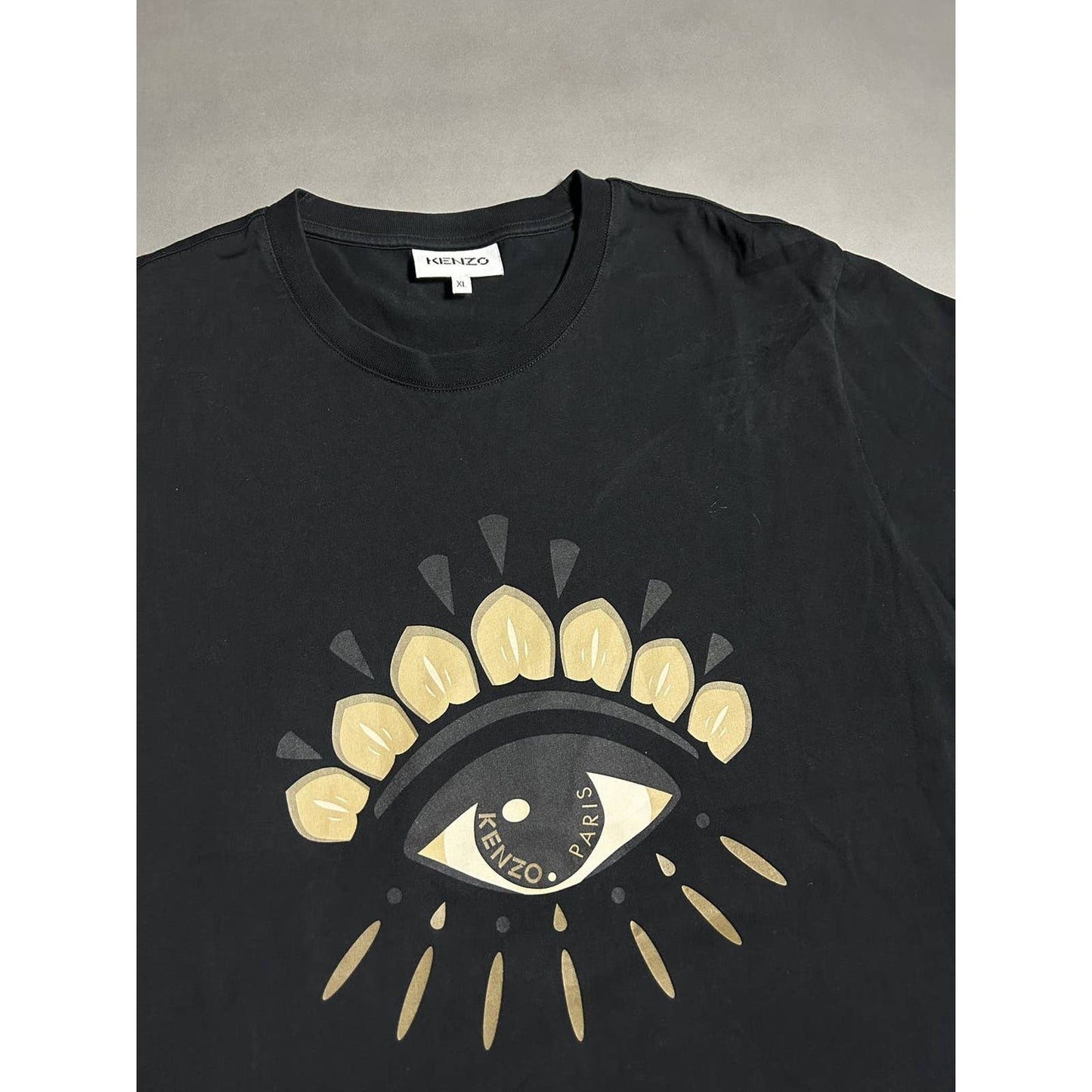 Kenzo big logo eye Paris black