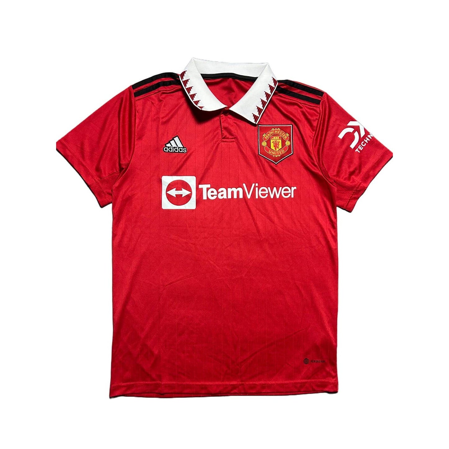 Manchester United jersey TeamViewer Red 2022 2023 home kit