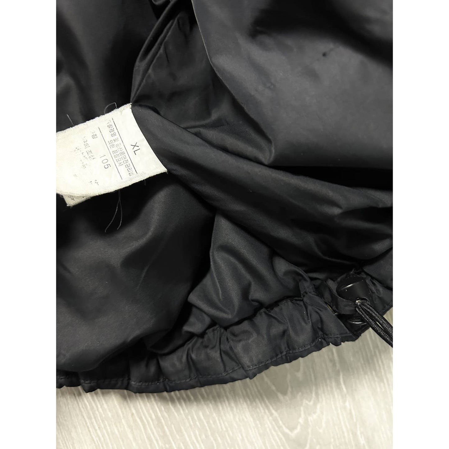 The North Face nuptse 550 black Asian