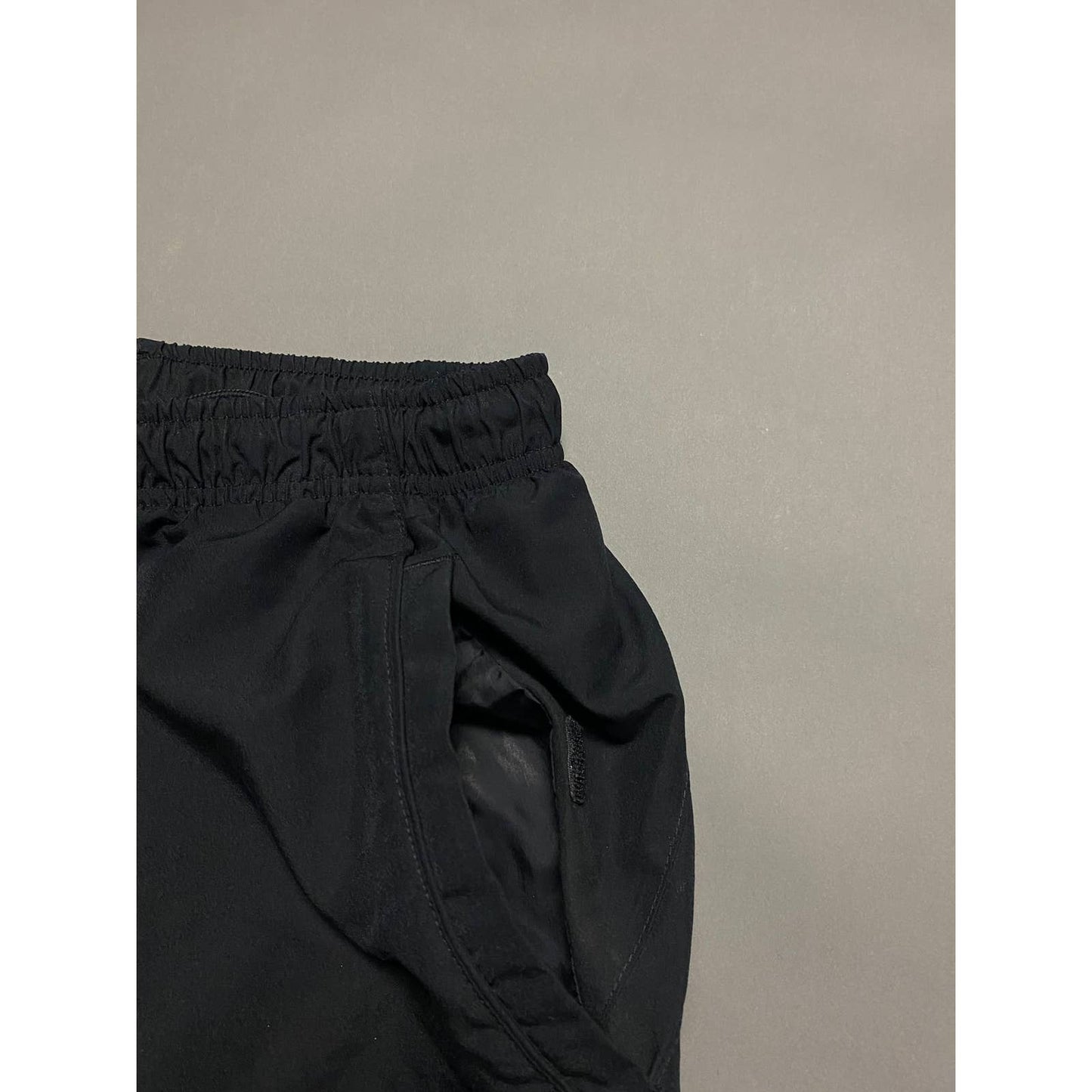 Nike vintage black blue track pants parachute small swoosh