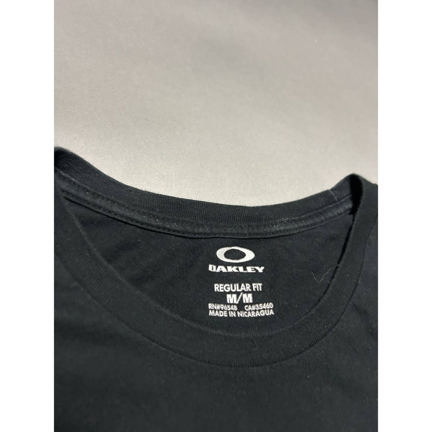 Oakley longsleeve T-Shirt vintage black multi logo Y2K