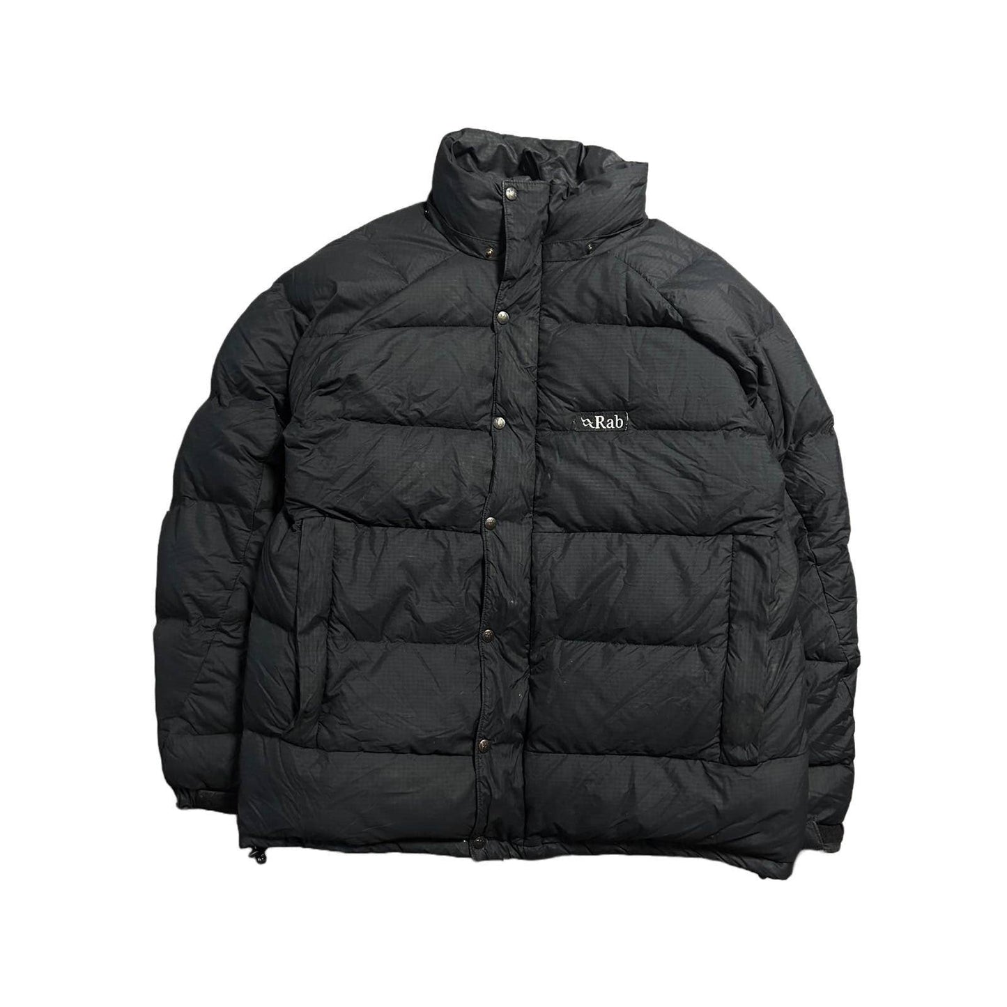 Rab puffer jacket vintage black pertex down
