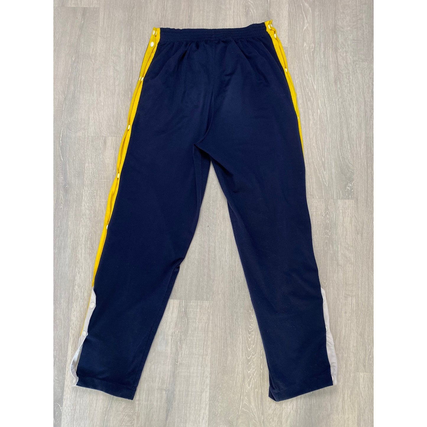Champion USA sweat pants track side stripe vintage navy