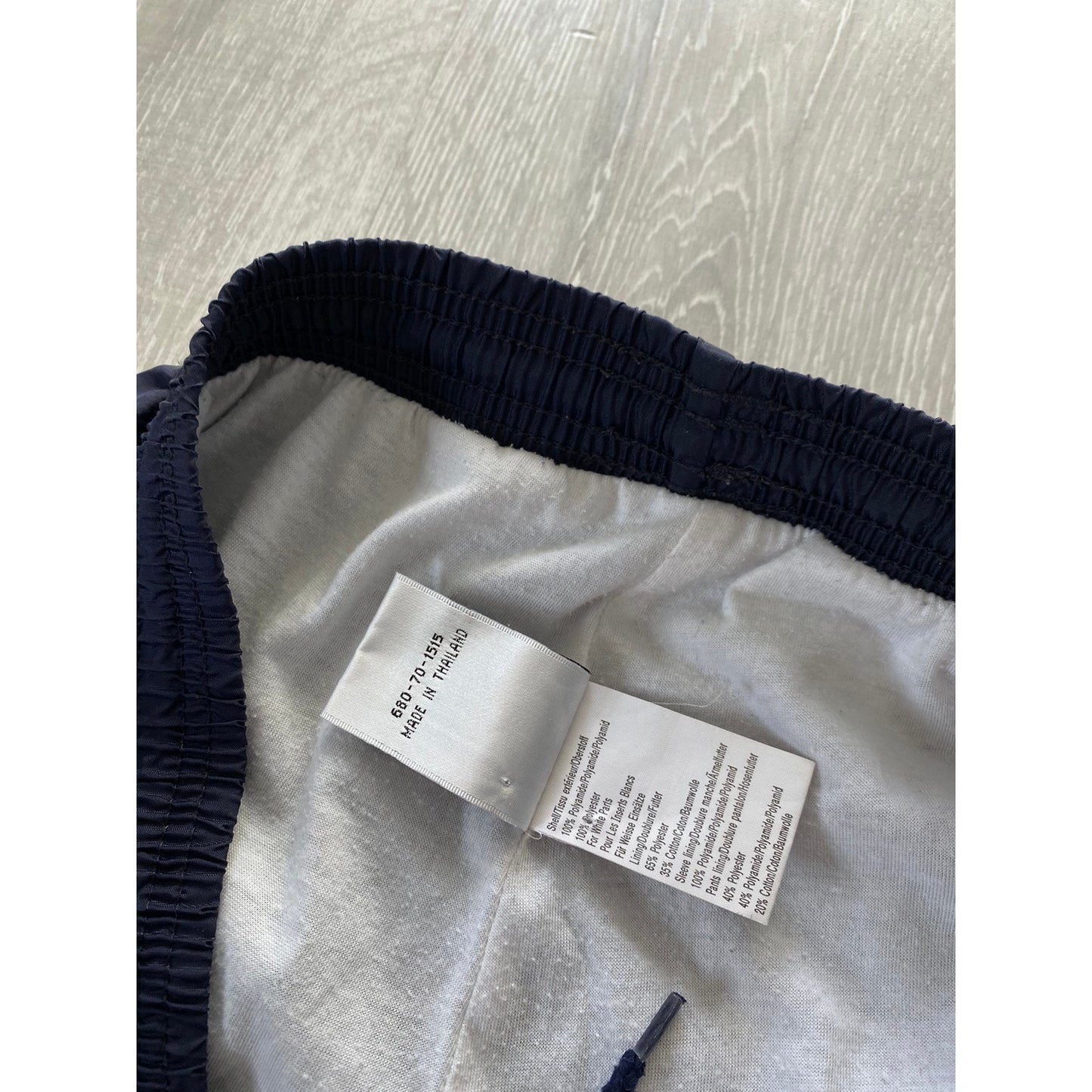90s Puma vintage navy nylon track pants small logo