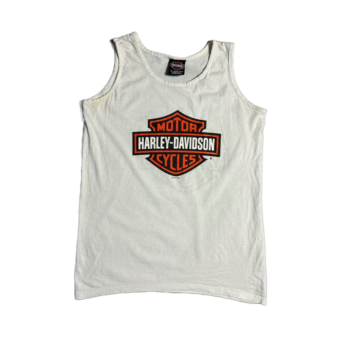 Harley Davidson vintage tank top big logo