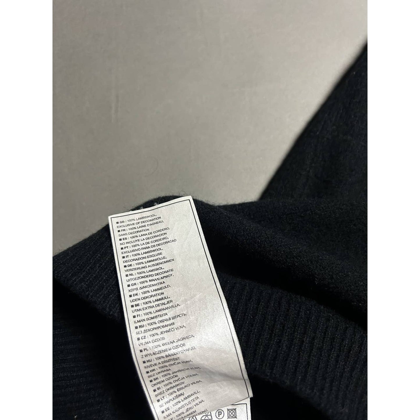 Nike vintage black sweater woollen vest small swoosh