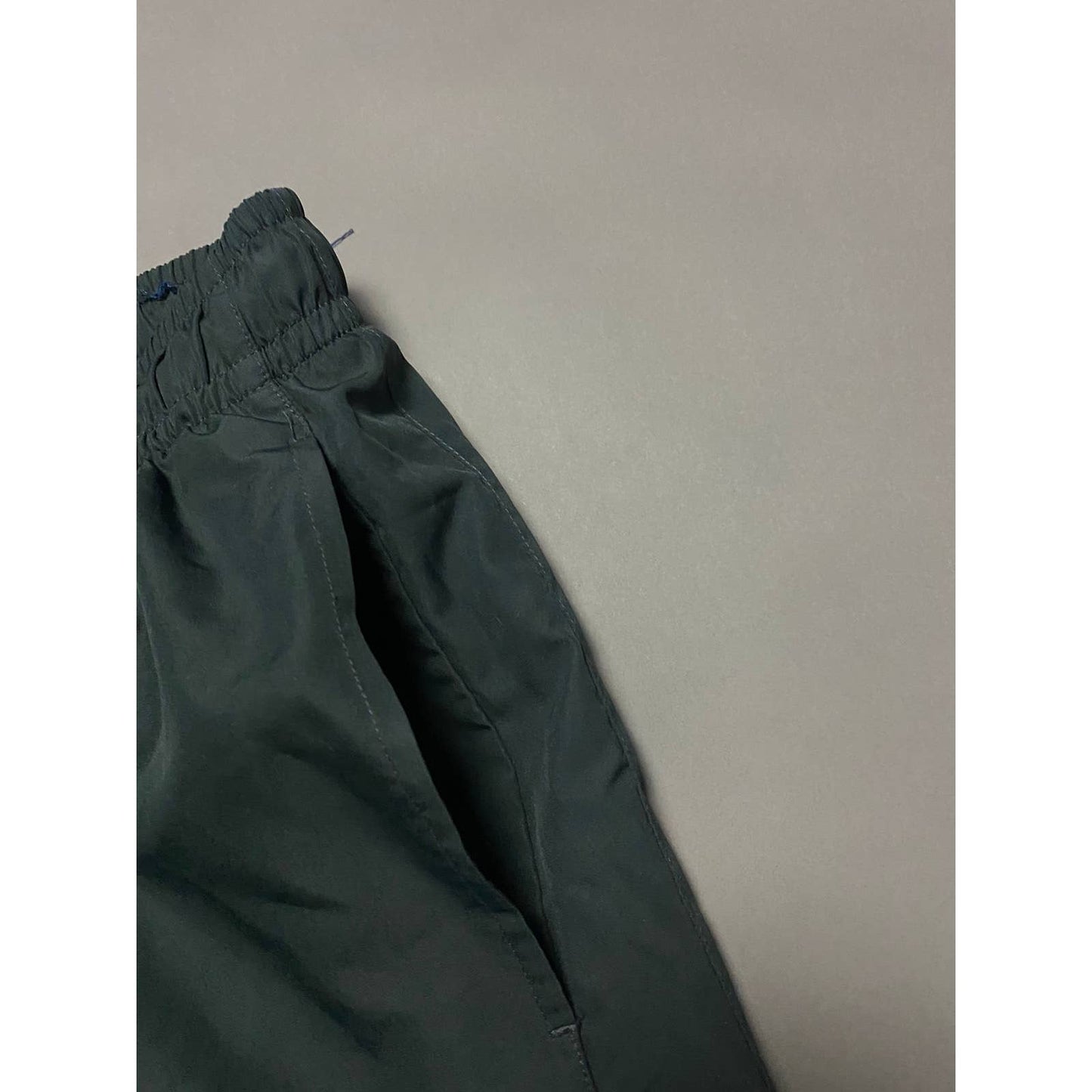 Nike vintage black nylon track pants parachute small swoosh 2000s