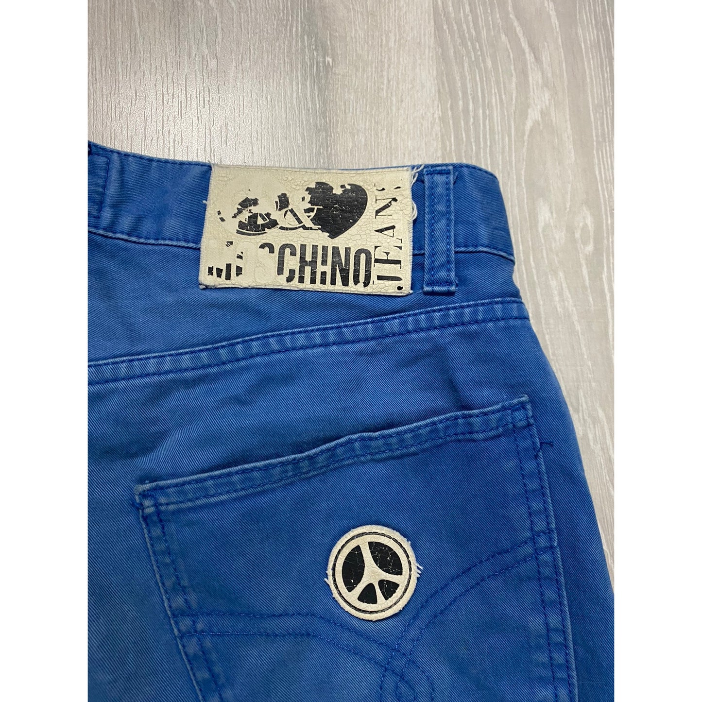 Moschino jeans vintage blue denim pants