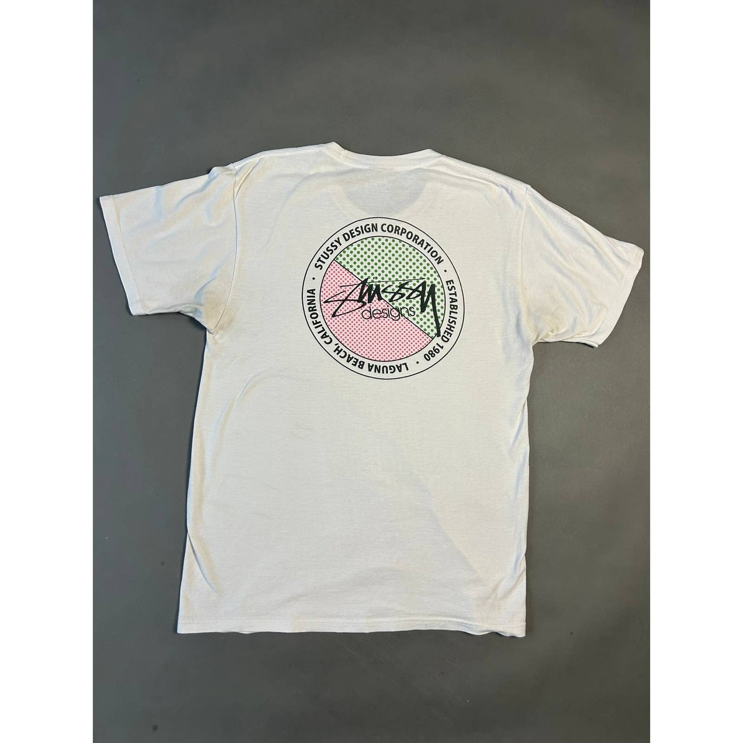 Stussy t-shirt white big logo