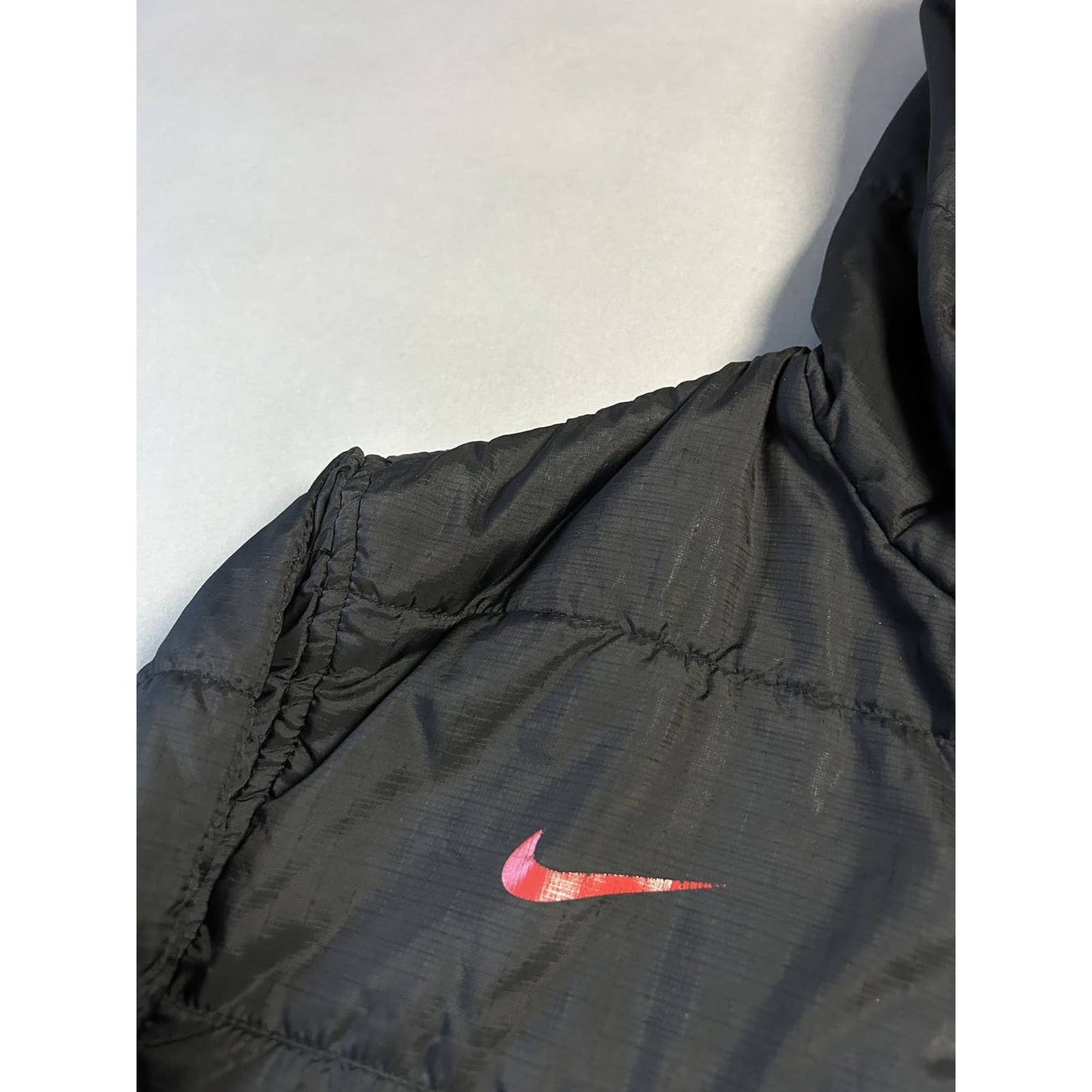Man United Nike vintage reversible jacket black Manchester