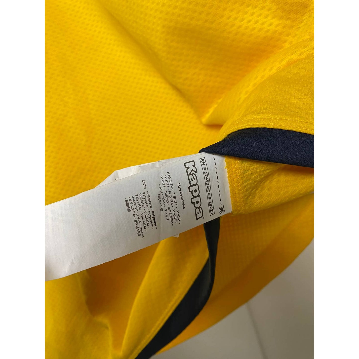 Aston Villa Jersey yellow kit Kappa W88