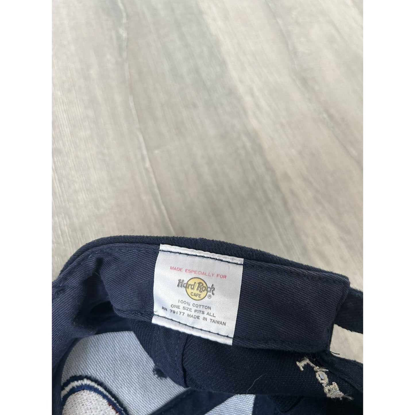 Hard Rock Cafe New York cap Vintage navy