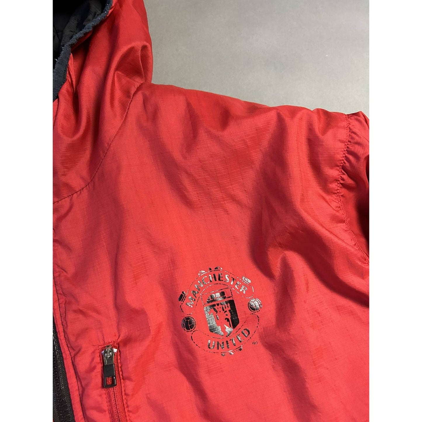 Man United Nike vintage reversible jacket black Manchester