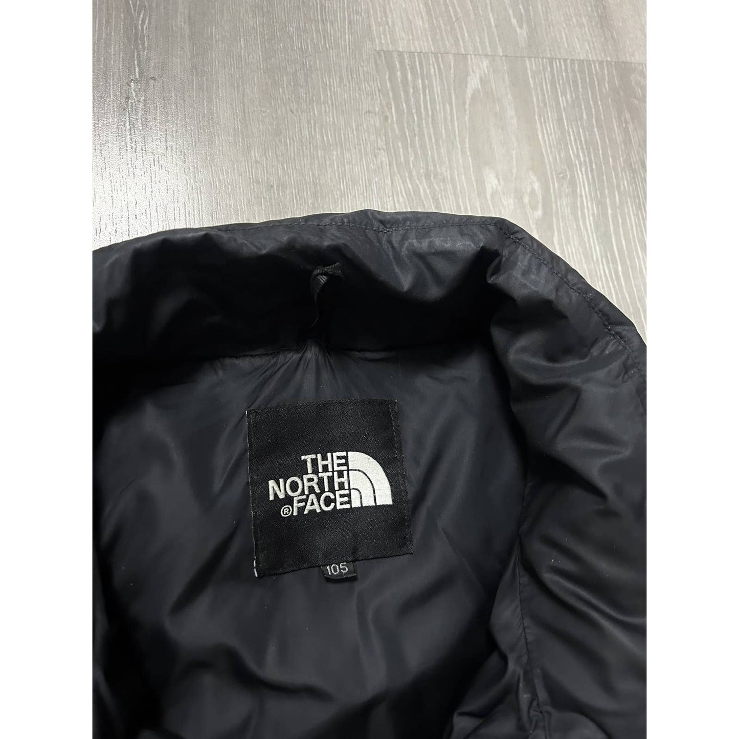 The North Face nuptse 550 black Asian